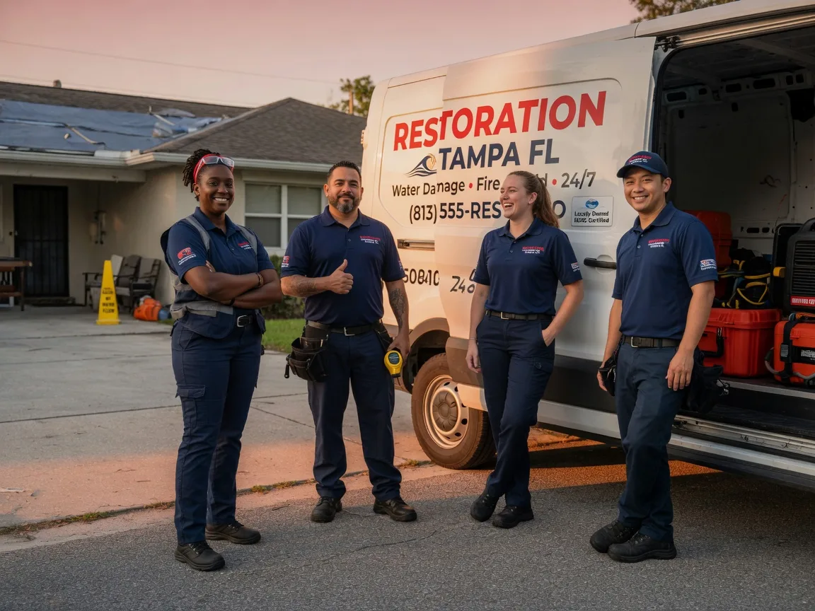 Water Damage Restoration company in Pottsville, TX